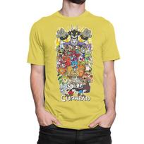 Cuphead All Characters T-Shirt, Men's and Women's Sizes S