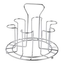 Glass Cup Storage Rack Stainless Steel Drain Rack Upside Down Cup Holder