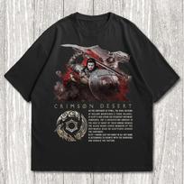 Crimson DeserT-Shirt, RPG Game Tee, Macduff T-Shirt, Pywel, Video Game Shirt 4XL