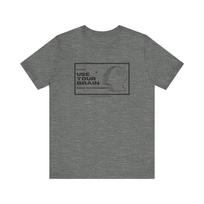 Use your Brain, Don't Watch MSM - Unisex Jersey Short Sleeve Tee 3XL