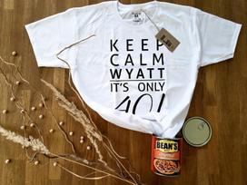 Keep Calm, it's only XX! | T-Shirt in a Can! | Customizable Gift, T-Shirt for Any Occasion, Birthday, Christmas & More! S