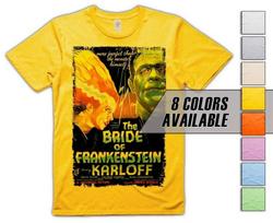 The Bride of Frankenstein V22 Men's T-Shirt all sizes S-5XL 8 Colors available 2XL
