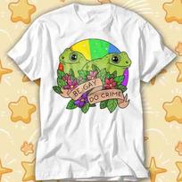 Frog Toad Be Gay Do Crime T-Shirt 524 S