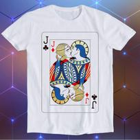 Jack Playing Card Super Cool GAY Pride Rainbow Spade Diamond Funny Gift T-Shirt E1174 L