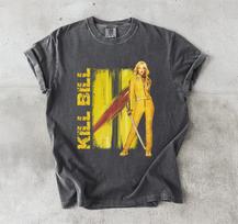 Vintage Kill Bill Comfort Colors Shirt, Retro Movie Graphic Tee, Uma Thurman T-Shirt, 90s Quentin Tarantino Film Top, Movie Lover Gift 3XL