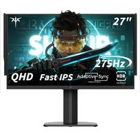 KTC H27E8 Gaming Monitor, 27-inch 2560×1440 Fast IPS Screen, 240Hz Refresh Rate & 275Hz OC, 1ms MPRT Response Time, HDR400