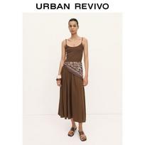 UR Women's Lyocell Slim Sling Dress S ruda