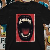 Screaming Mouth T-Shirt – Punk Gothic Horror Art Tee L