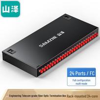 SAMZHE 24-Port FC Multi-mode Fiber Optic Terminal Box