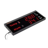 KONLEN Tuya SmartLife Digital Hygrometer Thermometer 2.4G WIFI Aluminum Alloy Remote Home Monitoring Big Screen Alarm Fermentation Room
