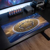 Leicester City Football Print Large Mouse Pad, Anti-Slip Extended Gaming Desk Mat for Office Home 30cmx60cm（11.8x23.6inch）