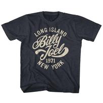 Billy Joel Long Island New York 1971 Youth T Shirt 2T-YXL Soft Rock Music 2XL