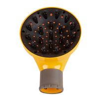 Hair Styling Curly Hair Dryer Diffuser DIY Wind Curler Durable Hair Roller Drying Cover  Barber geltona