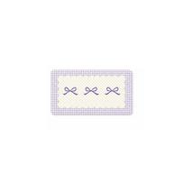 Bow Print Mouse Pad PU Leather Gaming Mousepad New Computer Mousepad  Computer Use 30×60cm violetinė