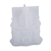 Aroma Plaster Silicone Mold Handicrafts Soap Candle Resin Casting Mold DIY Handmade Castle House Fantasy Decoration Mold