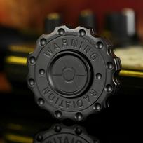Pushing Card Fidget Spinner 2 in1 EDC Stress Relief Toy Nuclear Weapon Stainless Steel Fingertip Gyroscope Pop Coin Relaxing juoda