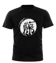 THE BLACK KEYS MARŠKINĖLIAI SU GRUPĖS LOGOTIPU ROKAS ŠVIEČIANTYS TAMSOJE GALIMA Visų Dydžių Marškinėliai L