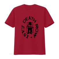 Death Row East Records T Shirt 2pac Promo for Men and Women vintage Washed Breathable graphic Casual designer clothes S