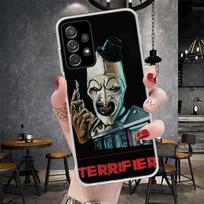 Baisus filmas Terrifier Minkštas telefono dėklas Samsung Galaxy S22 S23 S24 S25 Edge S26 Ultra S20 FE S21 Plus + Fundas Coque Galaxy S Samsung S20 Plus