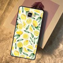 Fruit Lemon Cover For Samsung Galaxy A6 A7 A8 A9 J8 J4 J6 Plus 2018 J7 J5 J3 2016 A5 A3 2017 Back Case J8 2018 - J810 white
