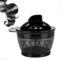 Electric color cream mixer for hair styling with time display