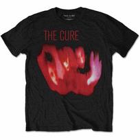The Cure Pornography Black Classic Rock Band Unisex marškinėliai S juoda
