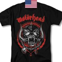 Motorhead Shirt Heavy Metal Rock Tour Merch Vntg Graphic Design T-Shirt Unisex T-Shirt S įvairiaspalvis