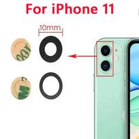 New Rear Back Camera Glass Lens For iPhone 11 12 13 14 15 16 Pro Max Plus Mini With Adhesive Sticker For iPhone 11