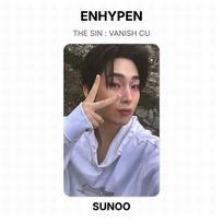 ENHYPEN THE SIN : VANISH CU Official Photocard JAKE black
