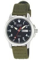 Citizen Drobės Laikrodis su Dirželiu Eco-Drive BM8180-03E Vyriškas