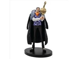 Banpresto Crocodile One Piece Collectible Action Figure - DXF The Grandline Series Extra, 17cm - BP28589P Multicolor Optimo for Anime Fans