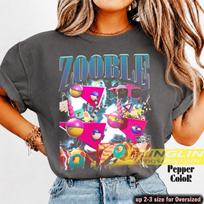 Zooble The Amazing Digital Circus Series T-Shirt | Cartoon Character Tee FD S