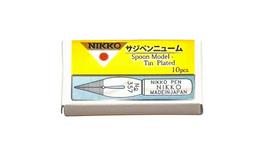 Tachikawa Pin Manufacturing Nikko Pen Nib Black Co., Ltd. N-Sajinium 10-Pack N357N-10 juoda