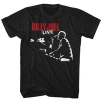 Billy Joel '81 Tour Black Adult T-Shirt M