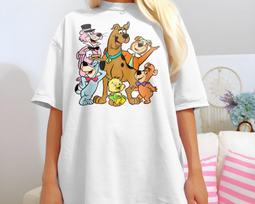 Hanna Barbera V6 Movie Poster Classic Movie Unisex T-Shirt all sizes S-5XL S