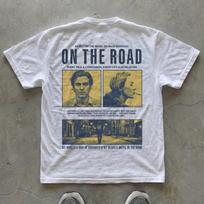 Jack Kerouac On The Road T-Shirt, Book Lover Gift, Unisex Minimalist Tee, Cult Vintage T-Shirt, Literary Quote T-Shirt, Book Inspired Tee S