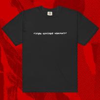 Hope Springs Eternal Logo Shirt | Screamo Skramz Palatka Moonraker Don Martin Three XL