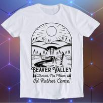 Beaver Valley Hilarious Novelty Saying Funny Meme Cool Funny Gift T-Shirt E684 4XL