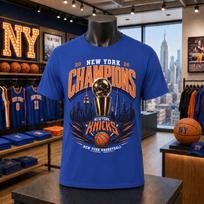 NY Basketball Shirt, New York Knicks 2026 NBA Champions Tee S