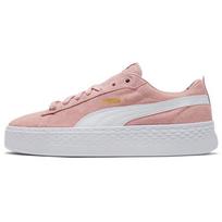 PUMA Smash Platform Suede SD Bridal Rose Women Peach Pink Low Top Sneakers 366488-10 37