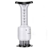 Stainless Steel Marinade Meat Injector 2-In-1 Meat Tenderizer Marinade Injector With Stainless Needle For Bbq Meat Steak Beef