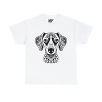 Dachshund Henna Art Graphic Tee Shirt XXL