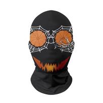 Halloween Christmas Balaclava Funny Carnival Character Evil Bloody Clown Ski Mask with Red Nose Headgear Unisex Polyester One size fits all