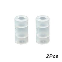 4Pcs/2Pcs AA/LR6 To C/R14 Battery Converter Box Case Converter Switcher Holder Transparent AA To C Box LR06 To LR14 Adapter Box