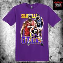 SHAQ | Shaquille O' Neal NBA Legends Tribute Premium Unisex Sports T-Shirt L