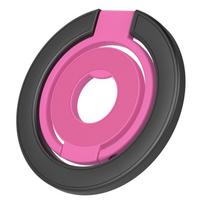 360° Double-Sided Magnetic Car Phone Holder with Rotation and Strong Grip rožinė/juoda