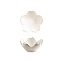 Retro Ceramic Dipping Dish Exquisite Mini Hot Pot Dipping Sauce Dish Decorative Cute Vinegar Dish balta