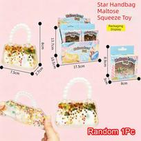 Transparent Jelly Purse Fidget Toy Glitter Filling Prize Box Toys  Jelly Handbag Toy Style 3