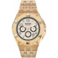 Vyriškas kvarcinis laikrodis - VERSUS VERSACE - VSPEW0719 - Nerūdijantis plienas - Rožinis auksas beige