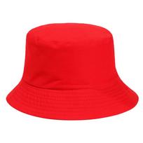 Pavasario vasaros nešiojama Panamos kepurė nuo UV spindulių skrybėlė Fisherman Cap Bucket Hat Beach Cap raudona